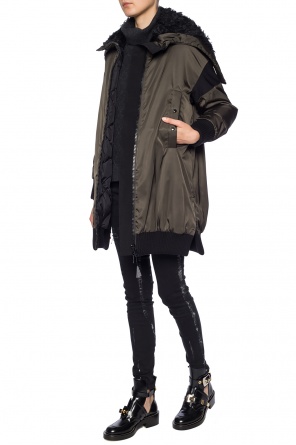 Down jacket with zip-up hood, zdjęcie 2 Down jacket with zip-up hood od Moncler